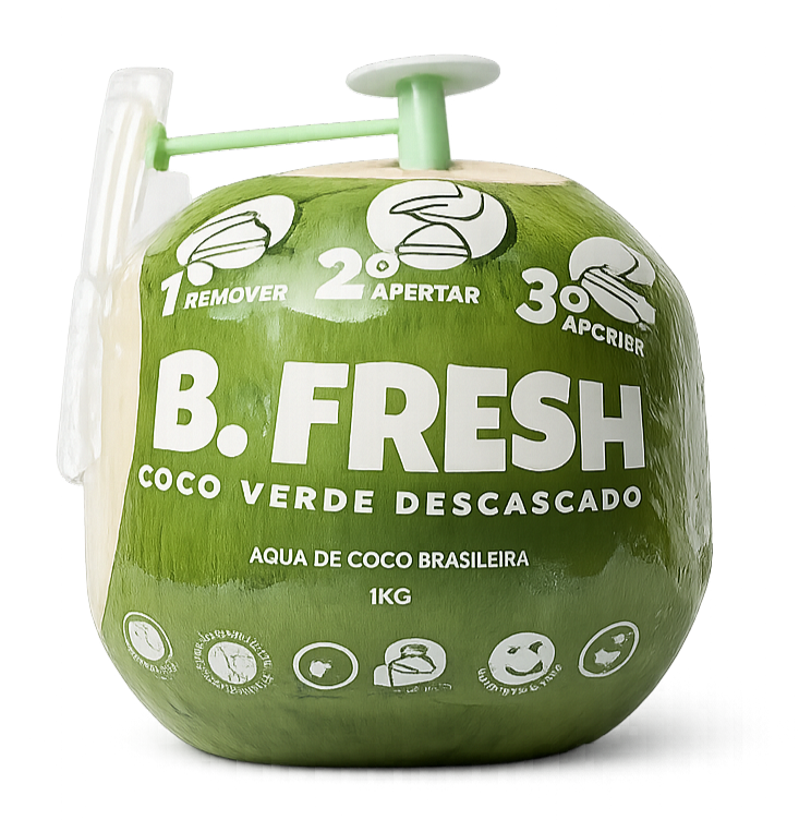 Agua de Coco (Coco verde descascado)